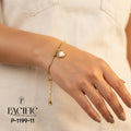 Anti-Tarnish Pearl Halo Bracelet