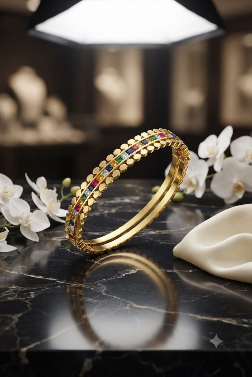 Aurelia Rainbow Anti-Tarnish Baby Bracelet