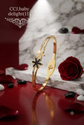 Anti tarnish Flower bracelet Baby Size