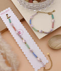 Anti-Tarnish Pastel Crystal Beaded Bracelet